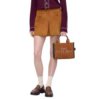 THE SUEDE SMALL TOTE BAG